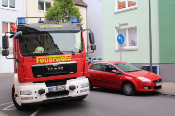 Zu eng für den Einsatzwagen