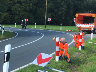 Flexible Kunststoffpoller schützen bei Unfällen - Image