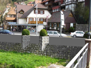 Deutlich mehr Hochwasserschutz für die Stadt Schiltach (Kreis Rottweil) - Image