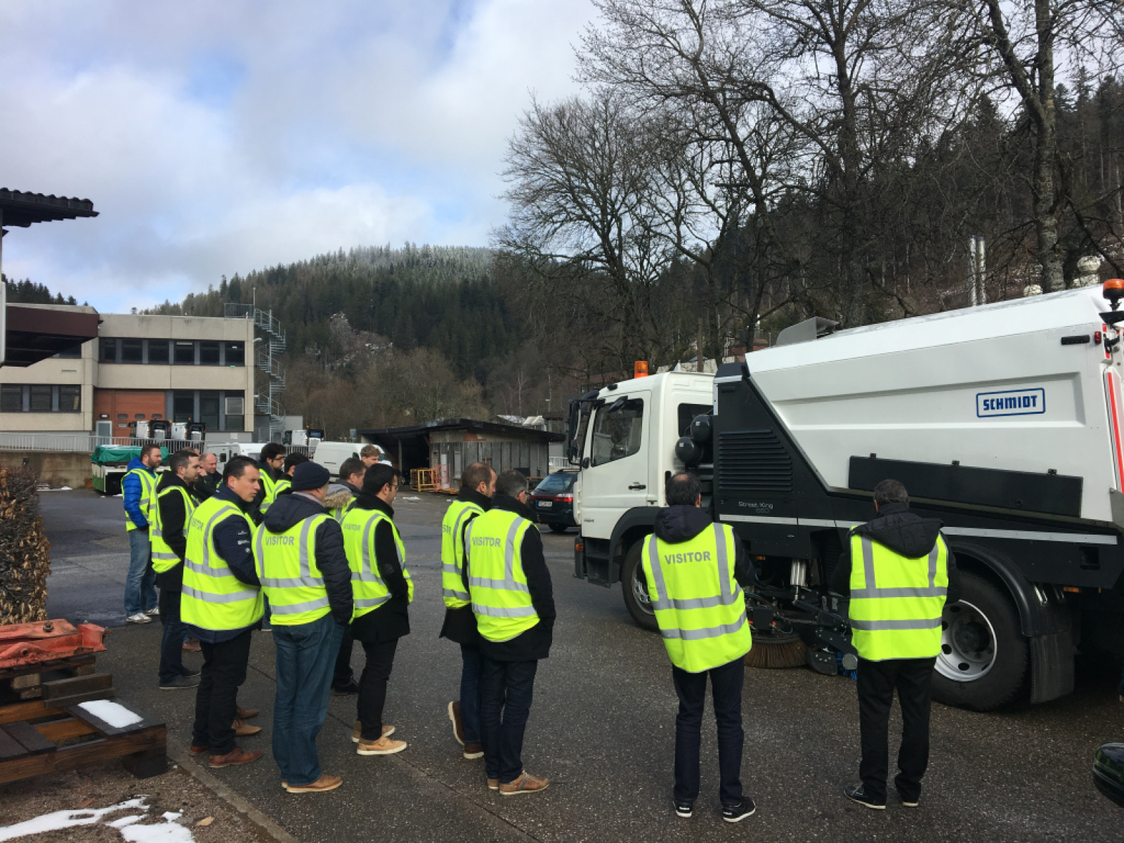 Zu Besuch bei Schmidt in St. Blasien