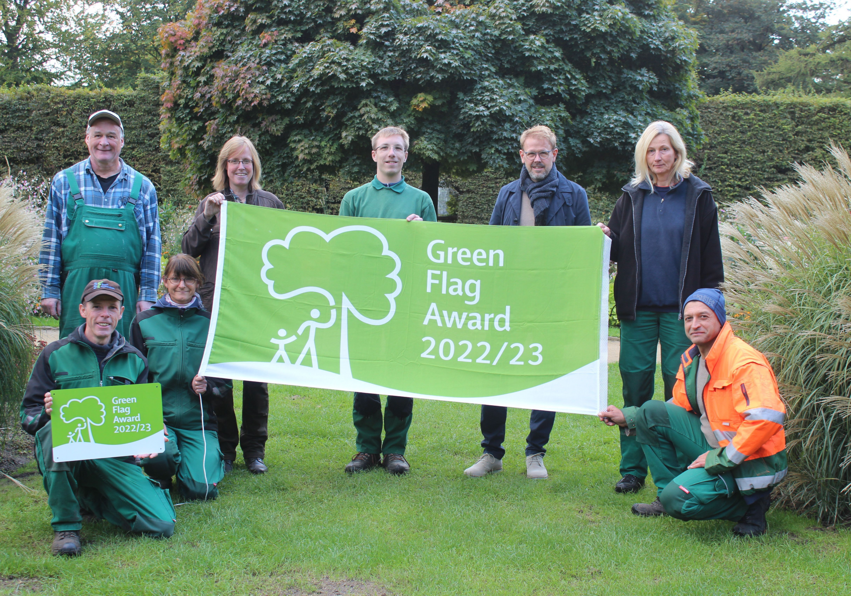 Green Flag Award für Güterslohs „grünes Wohnzimmer“