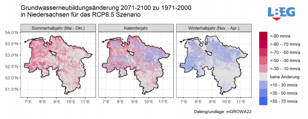 Klimaforschung bestätigt: Grundwasserneubildung verändert sich zukünftig nur geringfügig - Image