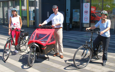 Verwaltung in Solingen mobil mit E-Bikes - Image