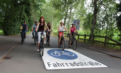 Der Postdamm wird Güterslohs erste Fahrradstraße