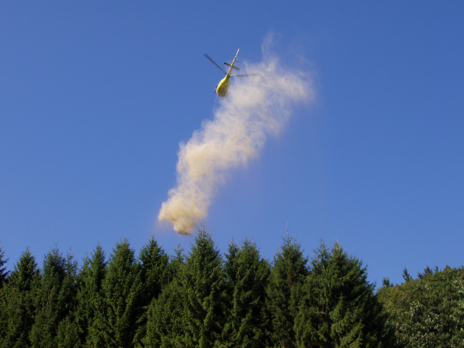 Diesjährige Waldkalkung im Ortenaukreis startet im Forstbezirk Oberkirch