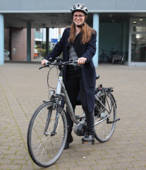 Janna Ortmanns ist neue Fahrradkoordinatorin im Landkreis Harburg - Image