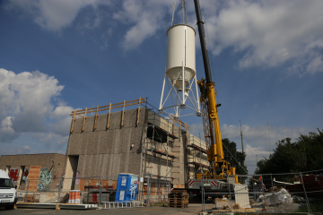 Meilenstein: Ein neues Kalksilo für das Wasserwerk am Eichelberg - Image