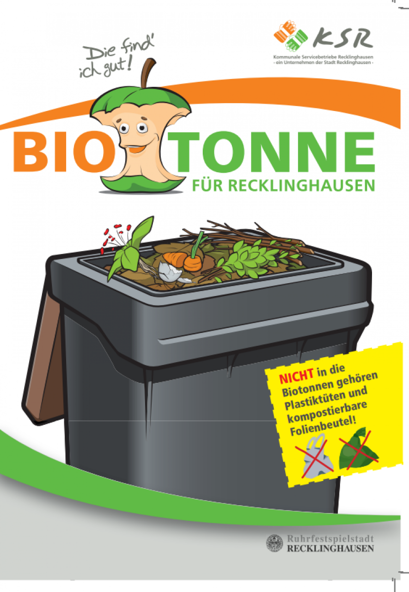 Internationaler Plastiktütenfreier Tag: KSR verschenken Papiertüten für die Biotonne