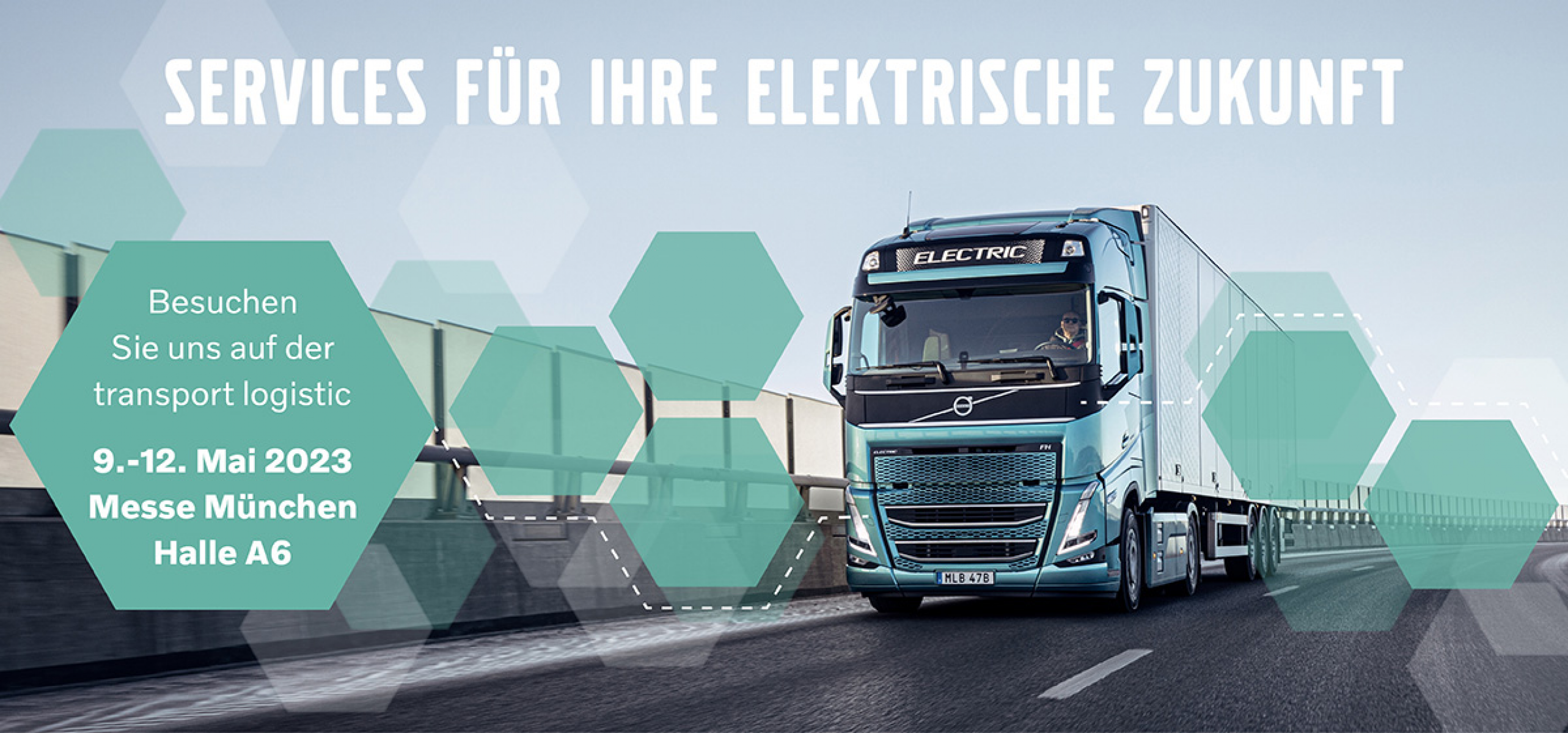 Volvo Trucks zeigt Elektromobilität und neue digitale Services auf der transport logistic 2023