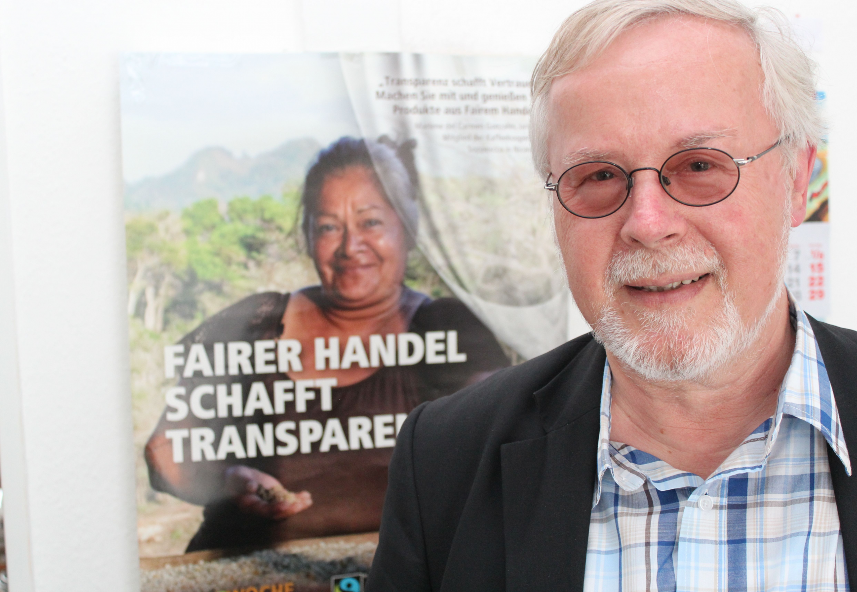 Ludger Klein-Ridder ist Mitgründer der Fairtrade-Gruppe Gütersloh