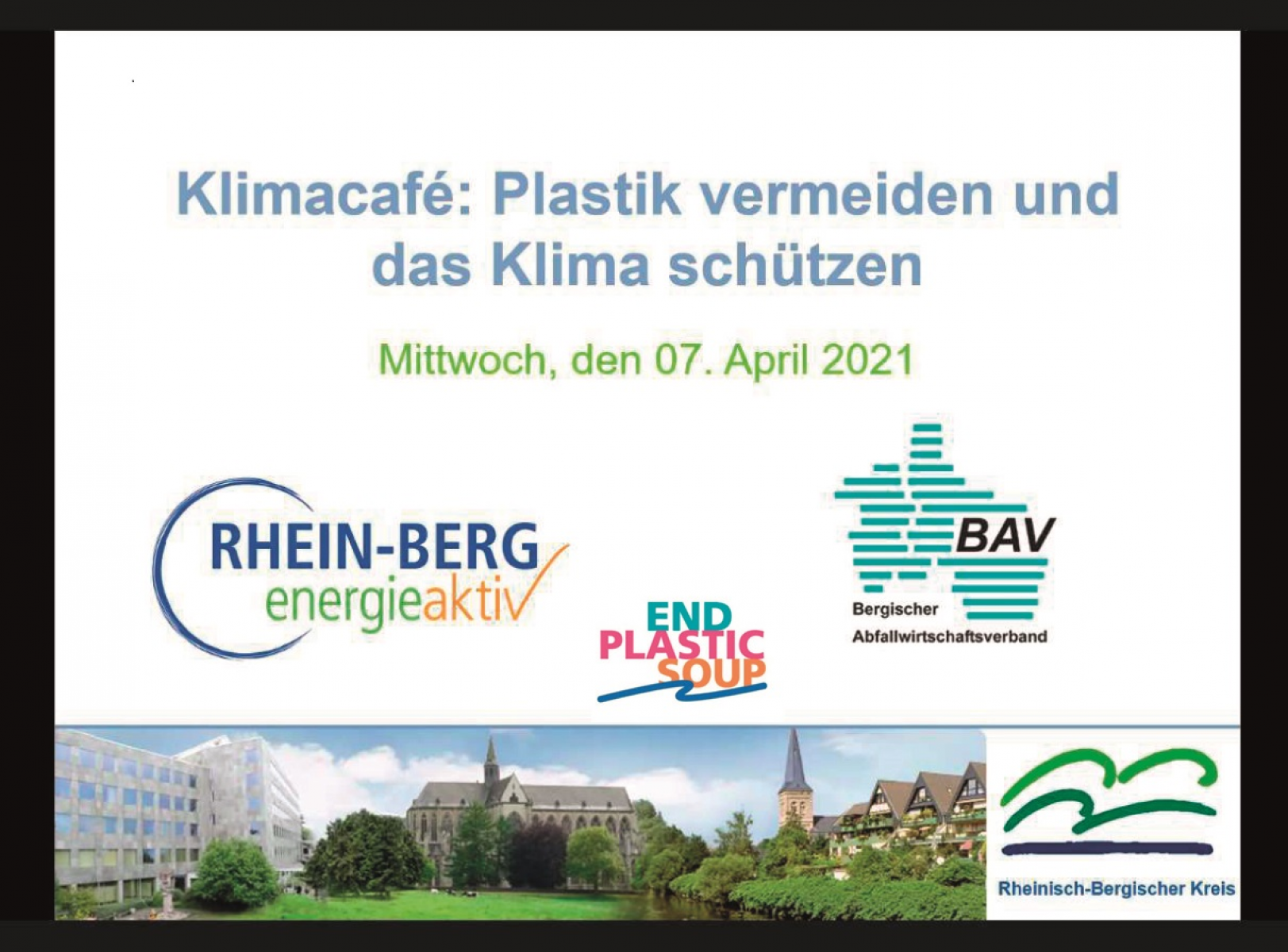 VHS-Klimacafé im Oberbergischen Kreis: Plastik vermeiden und den vom Menschen verursachten Klimawandel begrenzen!