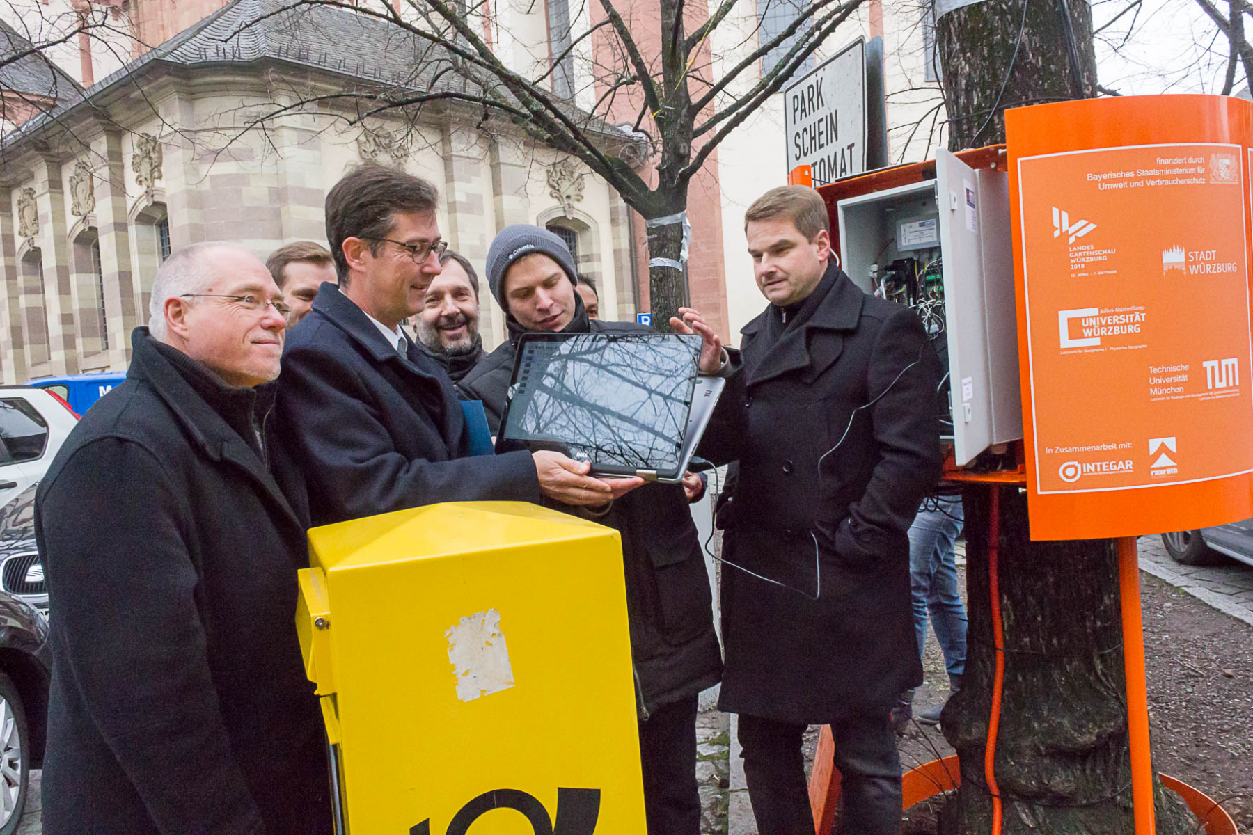 Baumsensoren machen Klima fassbar