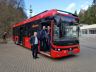 Elektrobus-Nachmittag beim Landkreis Bad Kissingen - Image