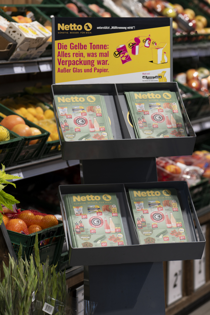 Fortsetzung folgt: Netto Deutschland und „Mülltrennung wirkt“ starten zweite Kampagne für mehr Recycling