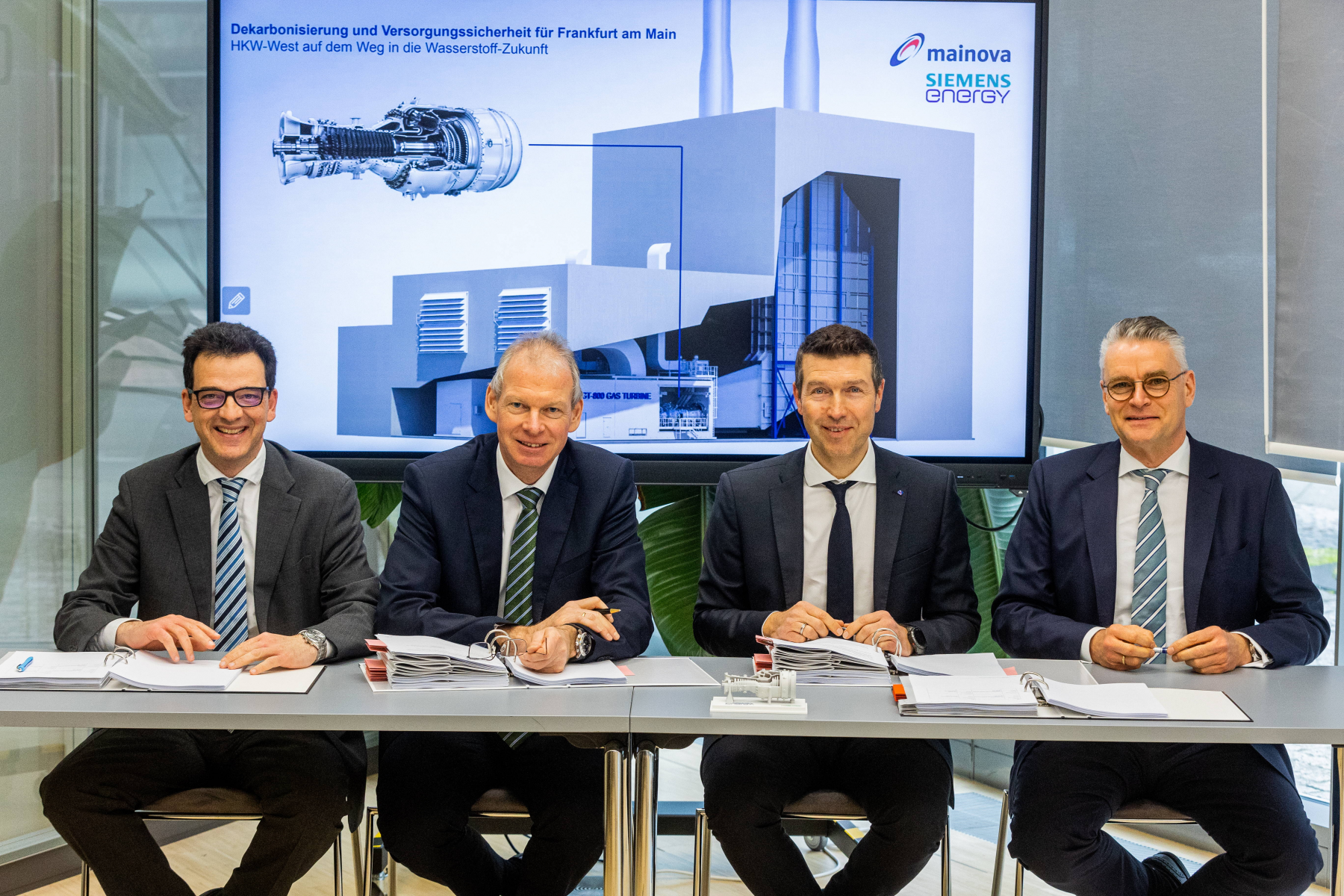 Mainova kooperiert beim Bau des neuen Gas-Kraftwerkes mit Siemens Energy