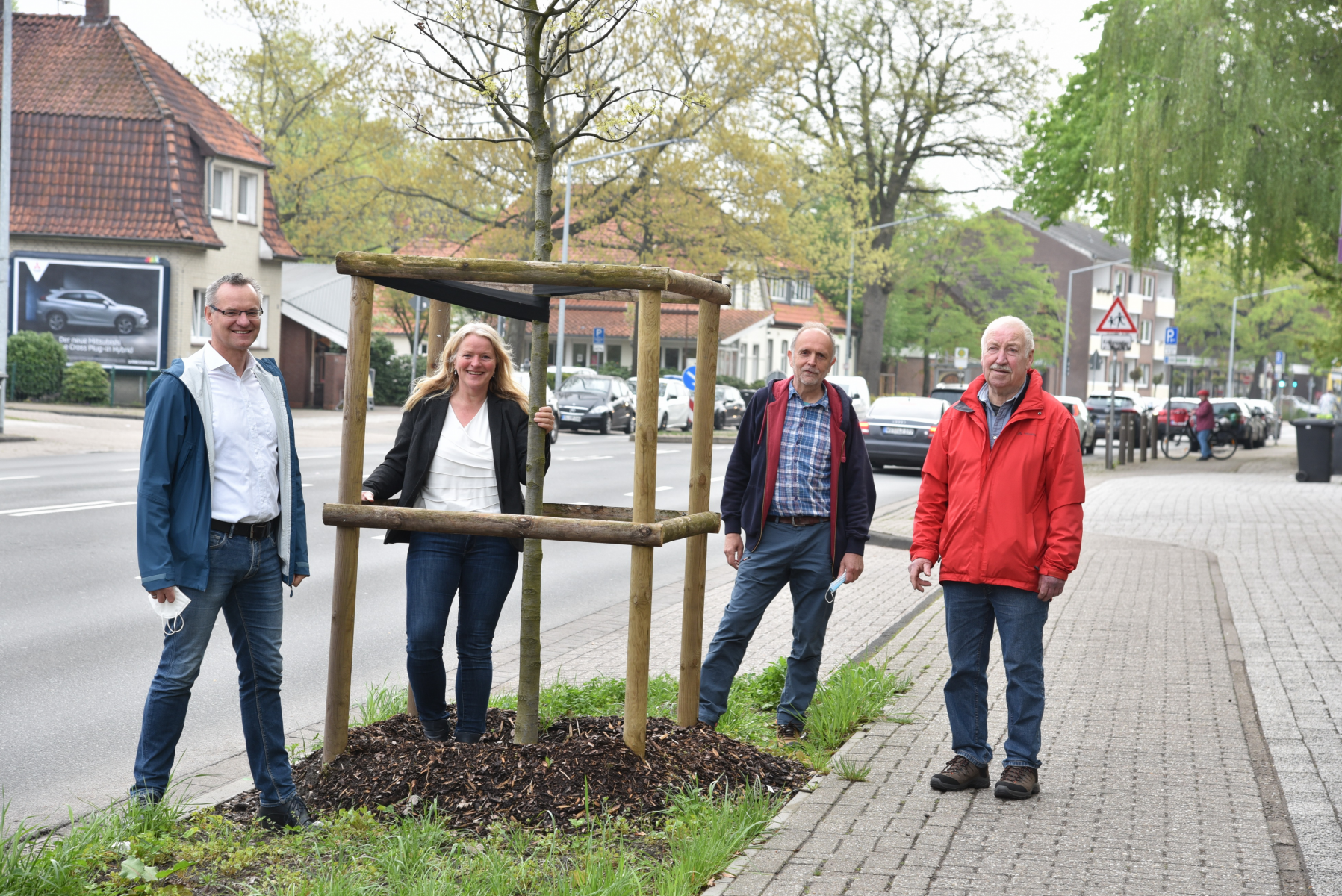 Baumpflanzungen an der Bloherfelder Straße   