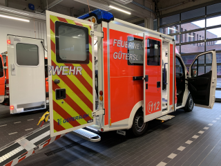 Neuer innovativer Krankentransportwagen für die Feuer- und Rettungswache Gütersloh - Image