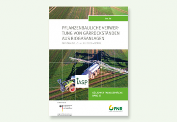 Tagungsband „Pflanzenbauliche Verwertung von Gärresten aus Biogasanlagen“ veröffentlicht - Image