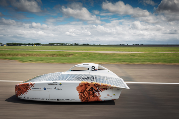 Rückenwind für neuestes Solarfahrzeug des Vattenfall Solar Teams - Image