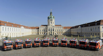 Berlin bekommt zehn neue MAN Löschfahrzeuge