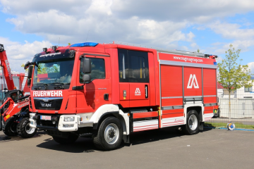 MAN Feuerwehrfahrzeuge auf der RETTmobil 2019