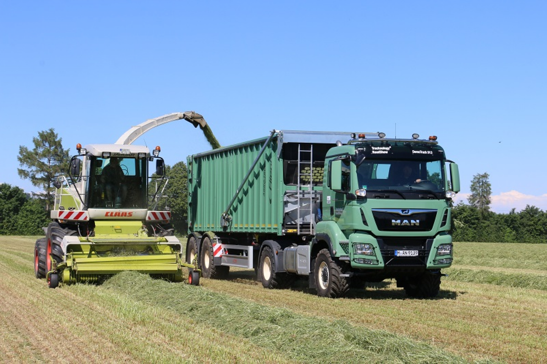 MAN Agrartruck auf der Messe Agritechnica 2019