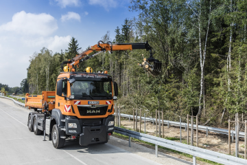 MAN-Flotte für neue Autobahnmeisterei A94