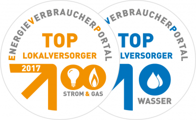 EWR auch in 2017 wieder als TOP-Lokalversorger ausgezeichnet - Image