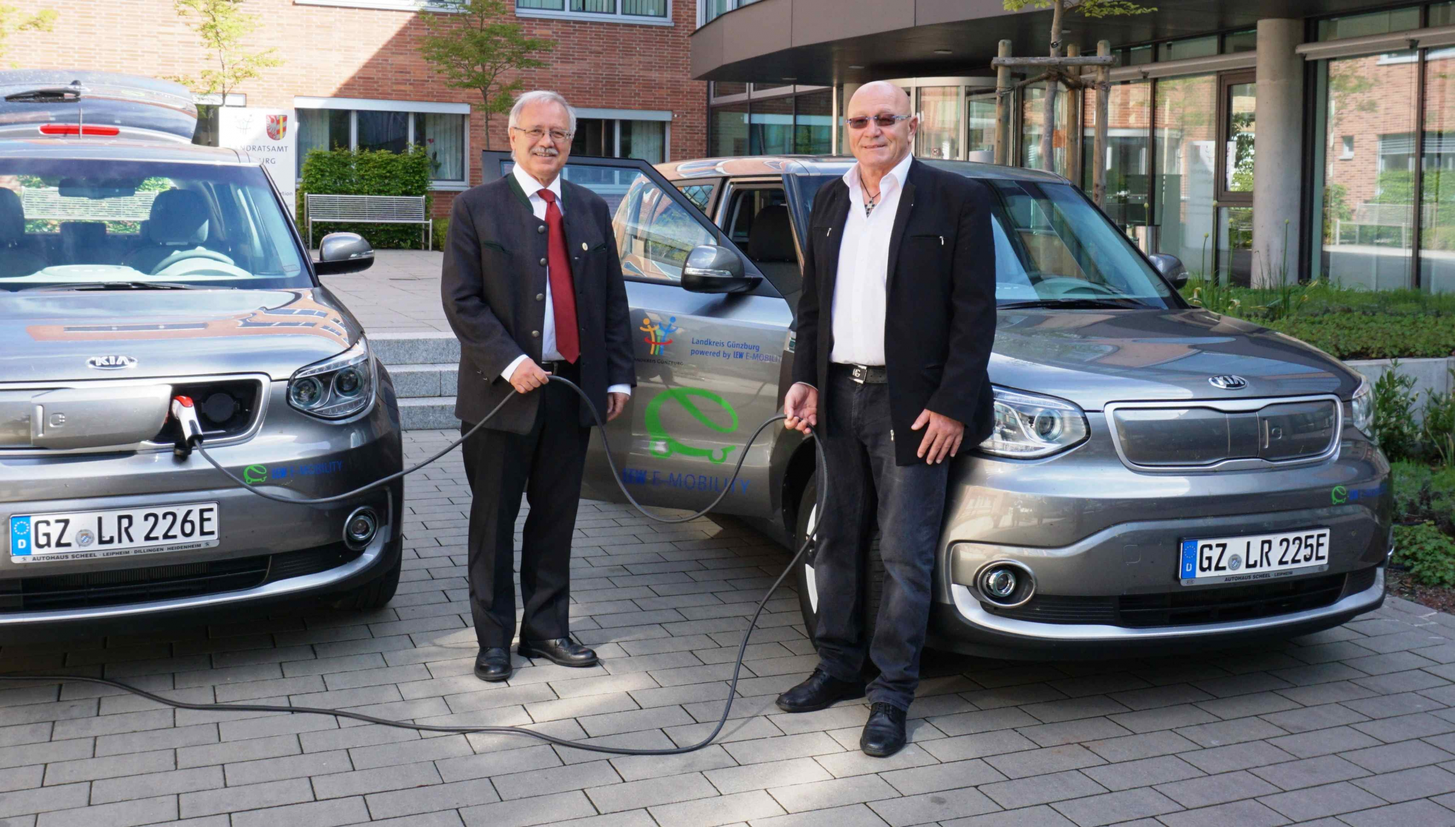 Elektroautos für Landratsamt-Fuhrpark