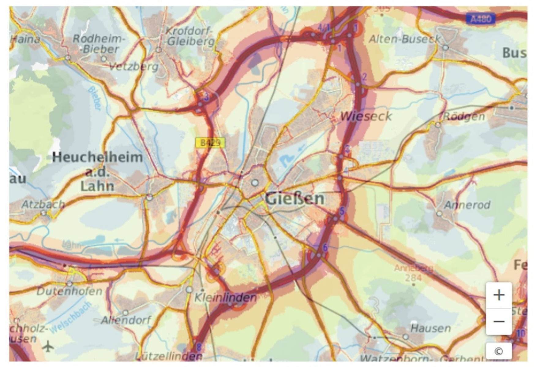 Vierte Runde für Lärmaktionsplanung in Mittelhessen