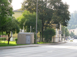 Messstelle des Landesamtes für Umwelt an der Podewilsstraße