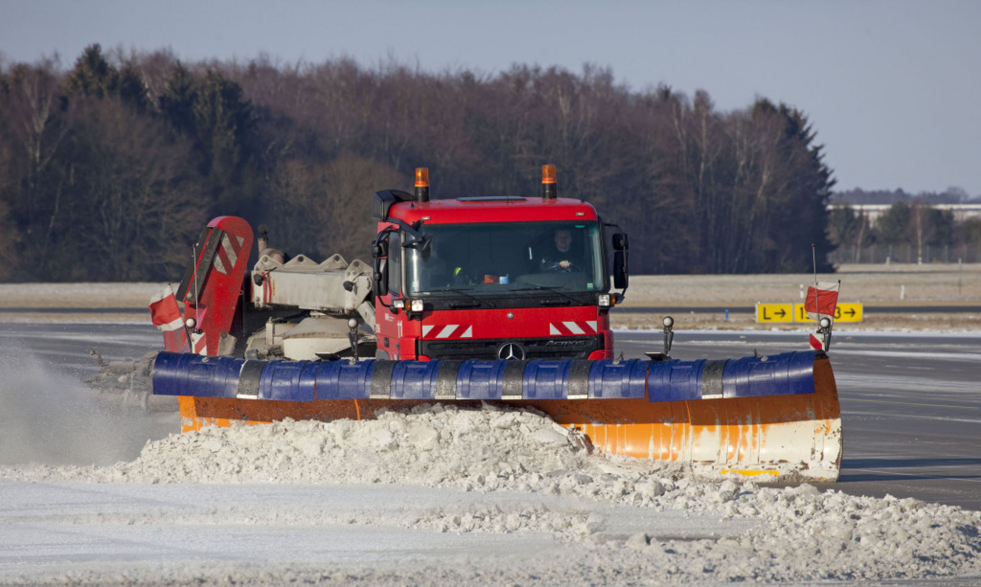 Hamburg Airport: Sicherer Flugbetrieb auch bei frostigen Temperaturen