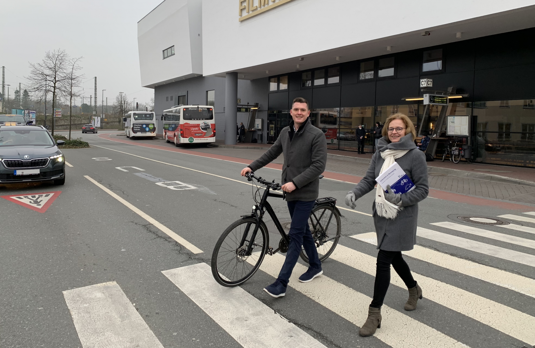 Thema „Klimafreundliche Mobilität“ nimmt in der Stadtverwaltung Gütersloh Fahrt auf