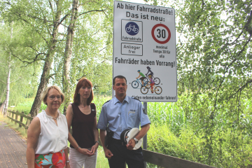 Der Postdamm wird Güterslohs erste Fahrradstraße - Image