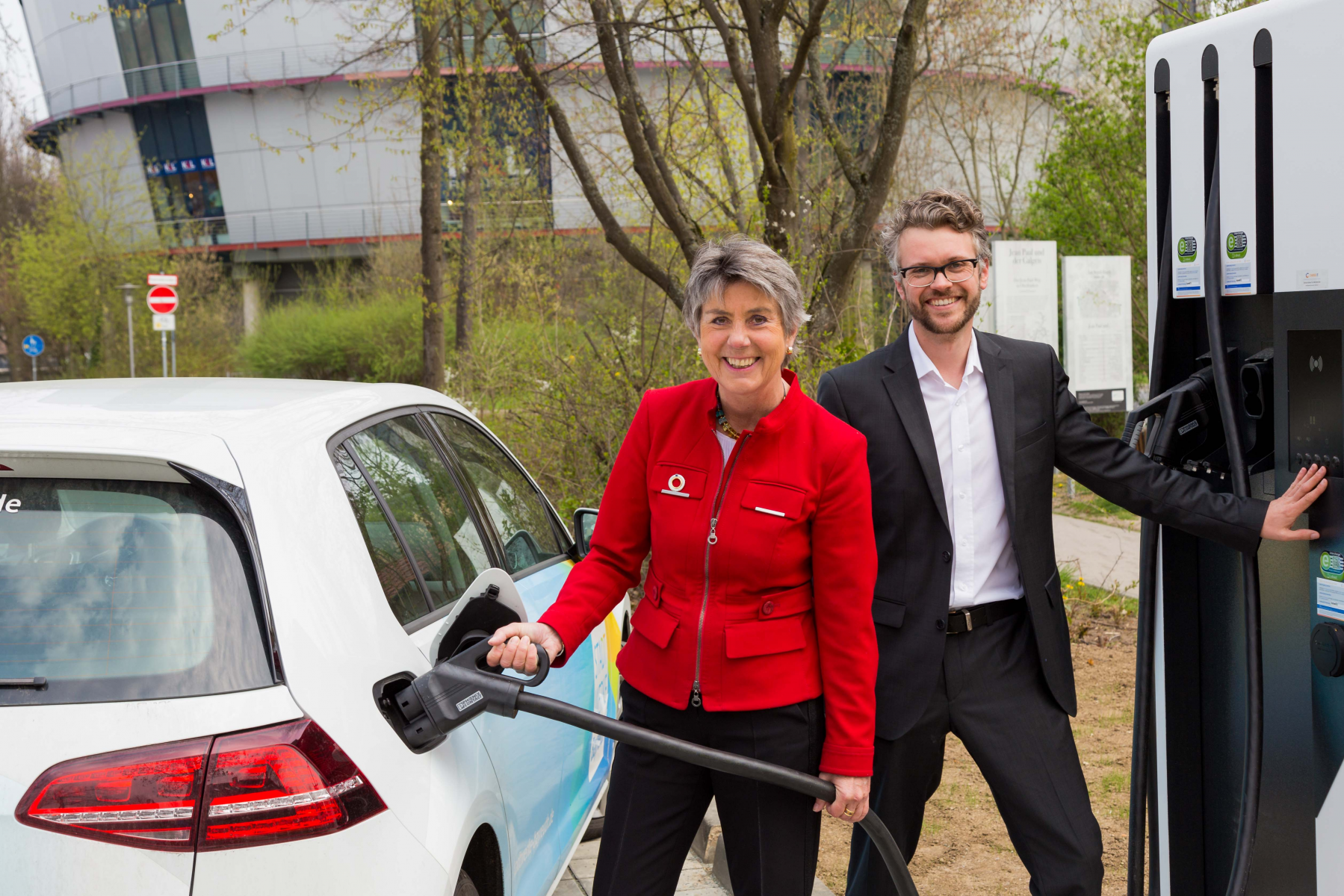 E-Autos tanken am Sendelbach besonders schnell