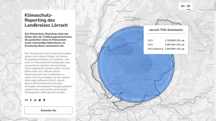 Neu: Klimaschutz-Reporting für den Landkreis Lörrach - Image