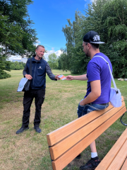 Saubere Gespräche in den Bezirken Wandsbek und Harburg - Image