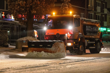 Winterdienst seit 1 Uhr im Volleinsatz - Image