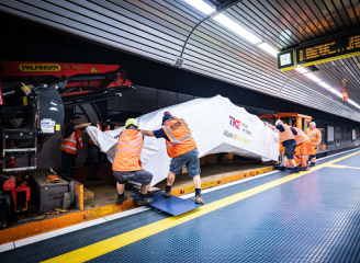 Die neuen Rolltreppen lösen die alte Anlage nach 45 Jahren ab. (Fotos: SWB/Benjamin Westhoff)