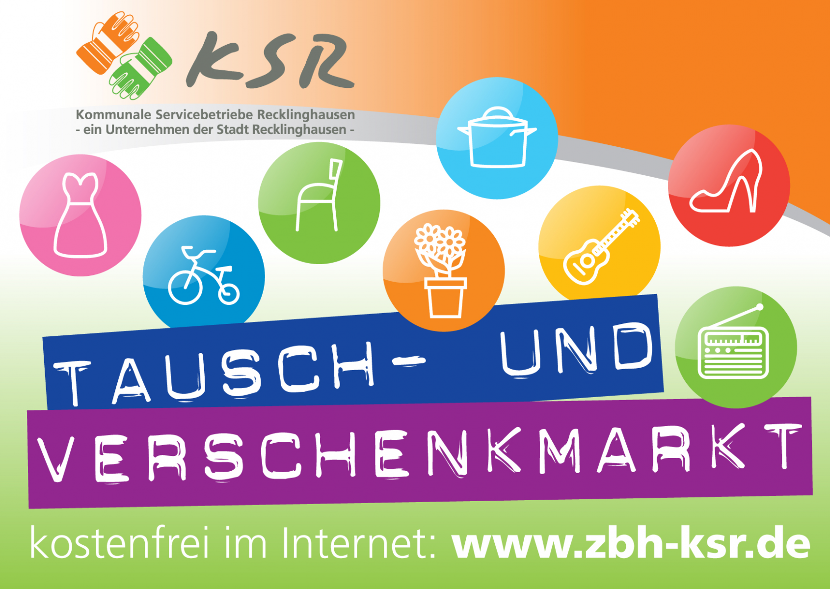 Zehn Jahre Tausch und Verschenkmarkt der KSR Zehn Jahre Tausch und Verschenkmarkt der KSR
