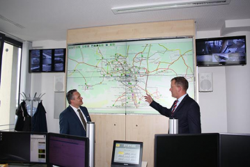 Besuch bei der Verkehrsdrehscheibe Nordbahnhof - Image