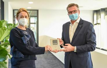 DGNB Zertifikat in Platin für neues Gebäudes des Grünen Punkts - Image