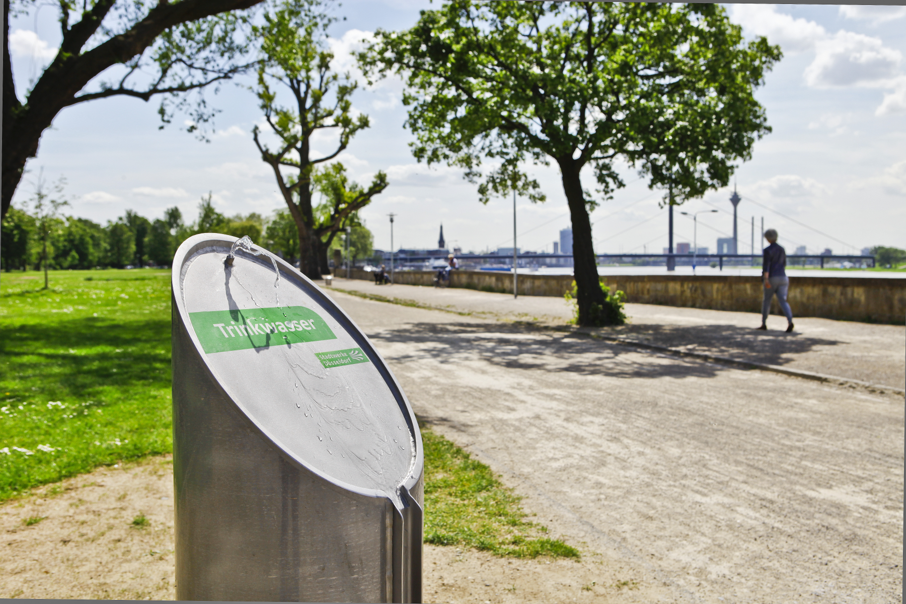 Trinkwasserbrunnen wieder in Betrieb