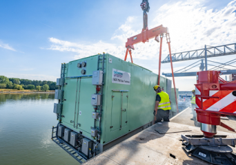 Neue Turbine für das Heizkraftwerk