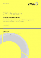 DWA-M 149-1: Entwässerungssystemen außerhalb von Gebäuden - Image