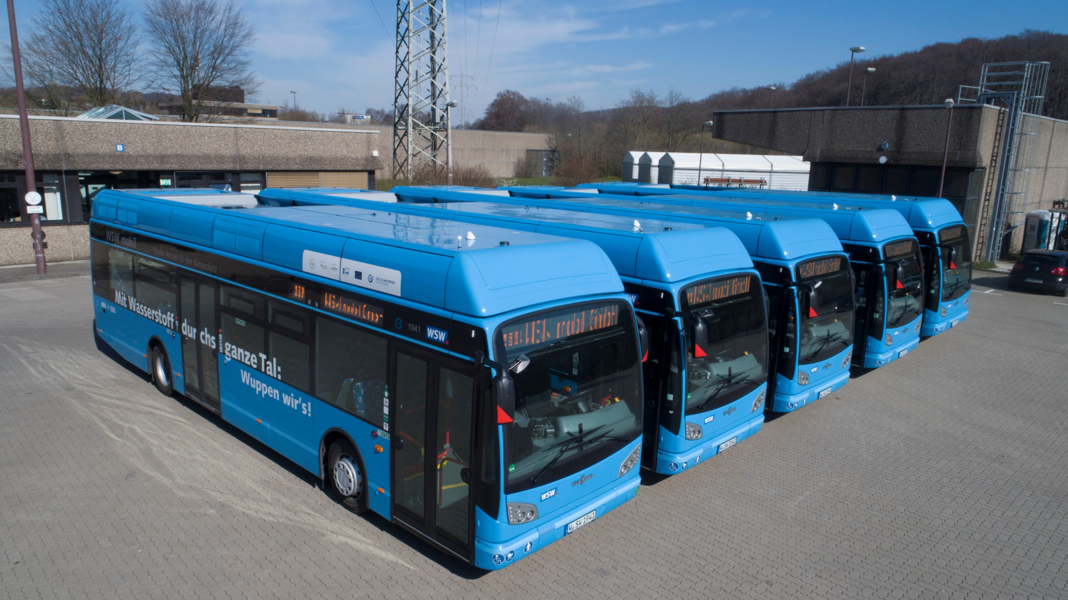 Landesförderung für WSW-Wasserstoffbusse
