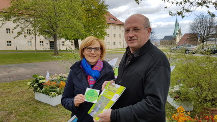 Ein mobiler Pop-Up-Garten in Erfurt